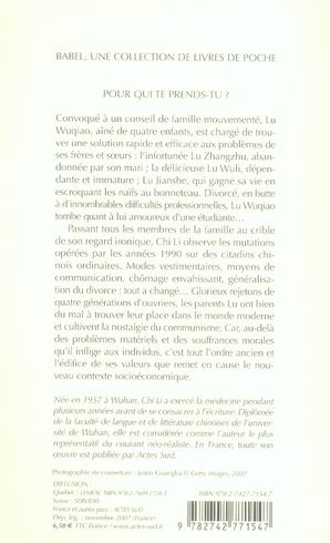 Produktbild: Pour qui te prends tu