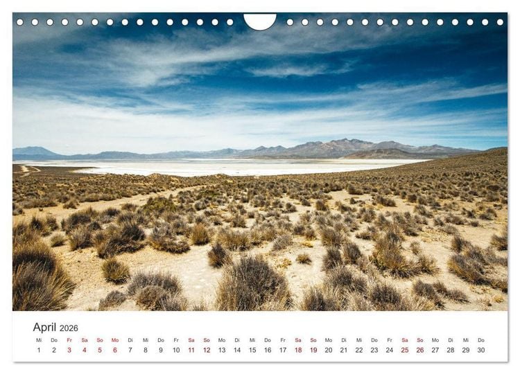 Produktbild: Geheimnisvolles Peru (Wandkalender 2026 DIN A4 quer), CALVENDO Monatskalender