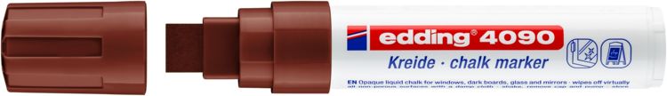 Produktbild: edding 4090 Kreidemarker braun
