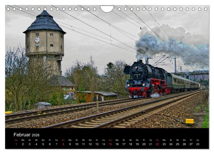 Produktbild: Unterwegs am Bahndamm (Wandkalender 2026 DIN A4 quer), CALVENDO Monatskalender