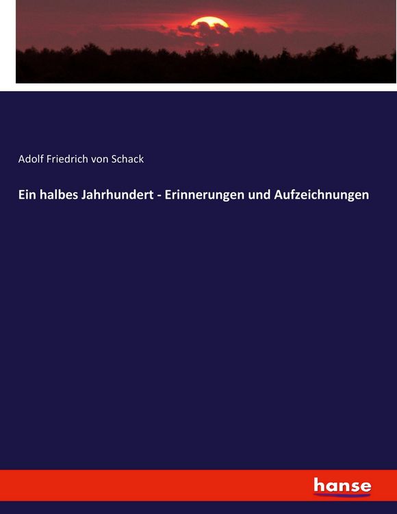 Produktbild: Ein halbes Jahrhundert - Erinnerungen und Aufzeichnungen