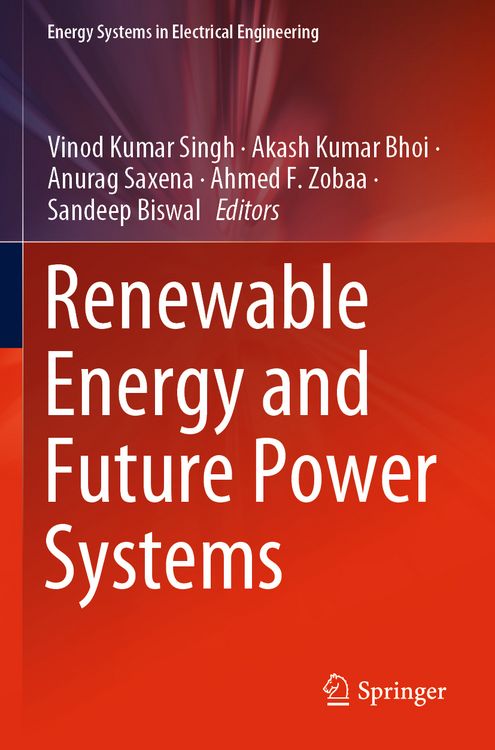 Produktbild: Renewable Energy and Future Power Systems