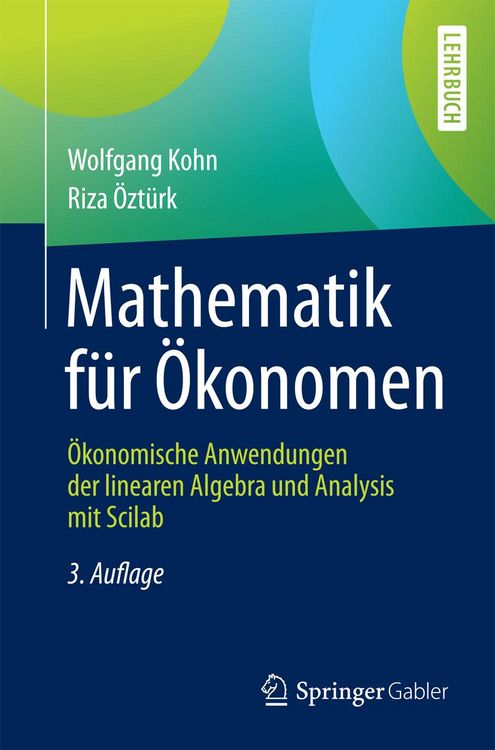 Produktbild: Mathematik f&uuml;r &Ouml;konomen
