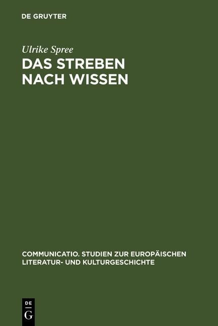Produktbild: Das Streben nach Wissen