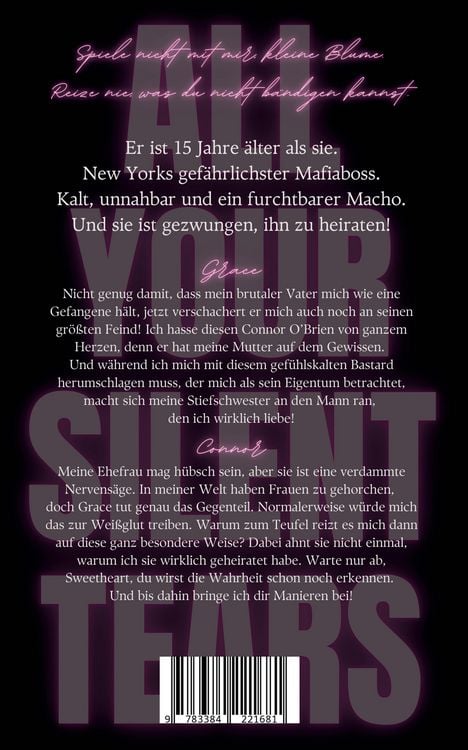 Produktbild: ALL YOUR SILENT TEARS (Dark Mafia Romance)