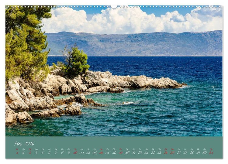 Produktbild: Wundersch&ouml;nes Istrien (Wandkalender 2026 DIN A2 quer), CALVENDO Monatskalender