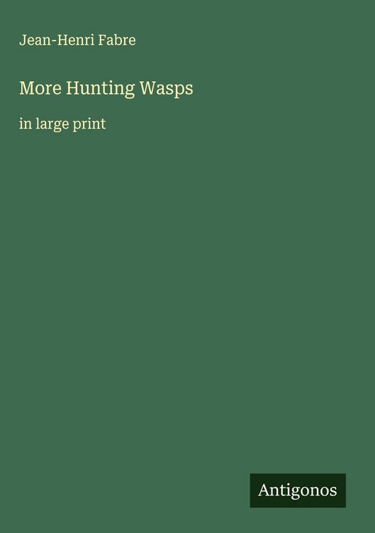 Produktbild: More Hunting Wasps
