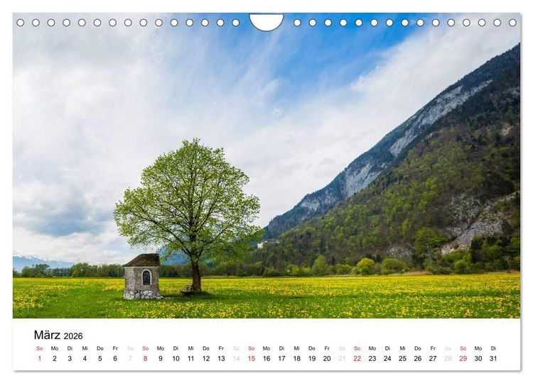Produktbild: Tirol &ndash; Impressionen aus dem Alpenland (Wandkalender 2026 DIN A4 quer), CALVENDO Monatskalender