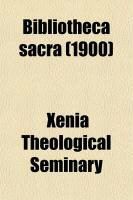 Produktbild: Bibliotheca Sacra (Volume 57)