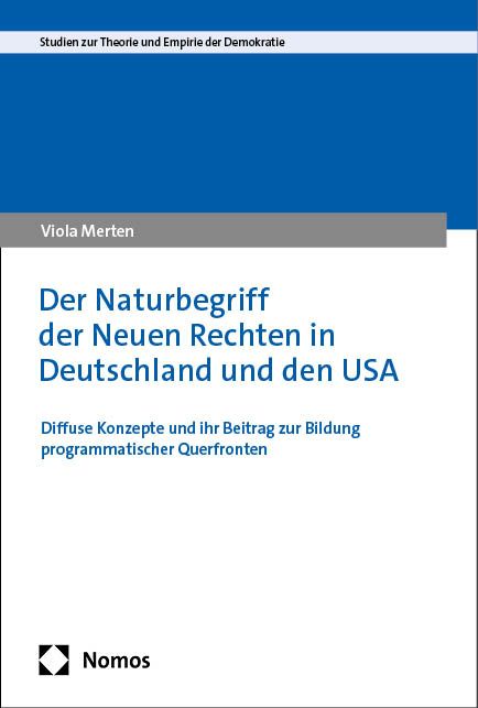 Produktbild: Der Naturbegriff der Neuen Rechten in Deutschland und den USA
