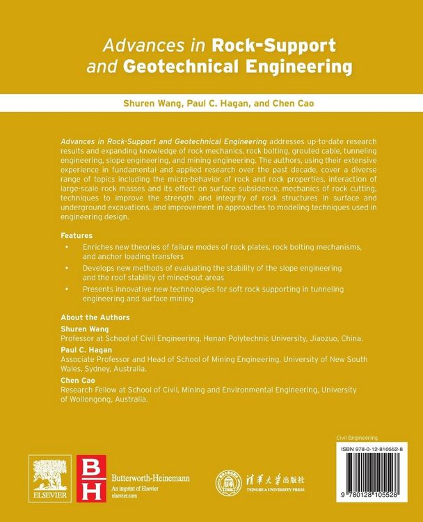 Produktbild: Advances in Rock-Support and Geotechnical Engineering