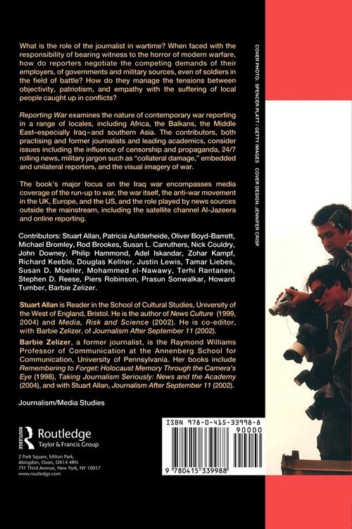 Produktbild: Reporting War
