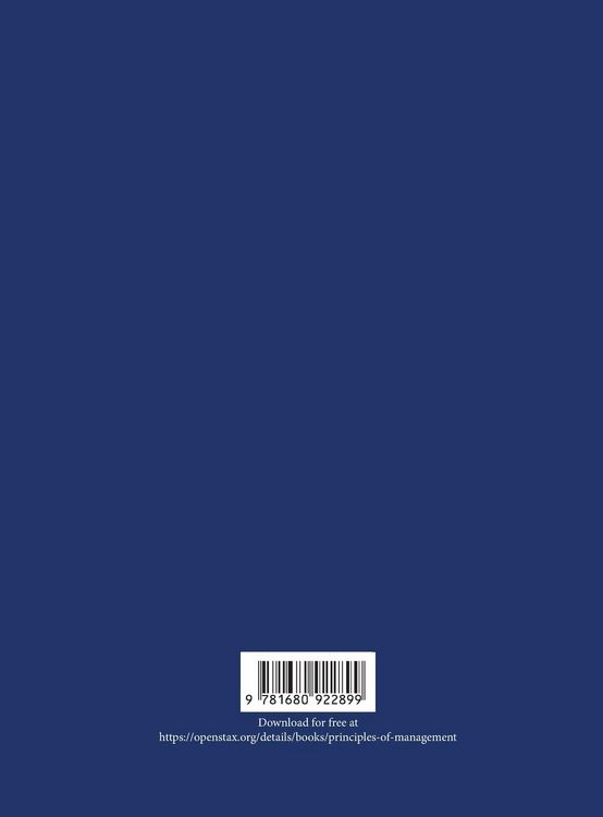 Produktbild: Principles of Management