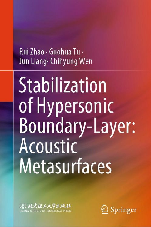 Produktbild: Stabilization of Hypersonic Boundary-Layer: Acoustic Metasurfaces