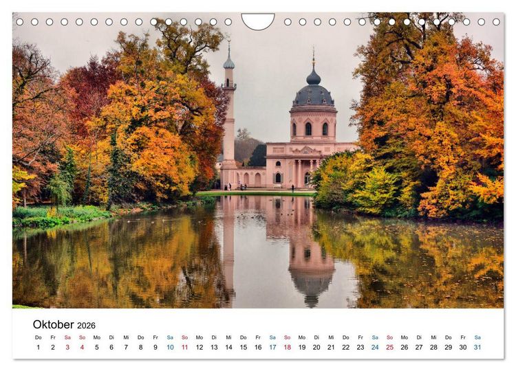 Produktbild: Schwetzingen - Ansichtssache (Wandkalender 2026 DIN A4 quer), CALVENDO Monatskalender
