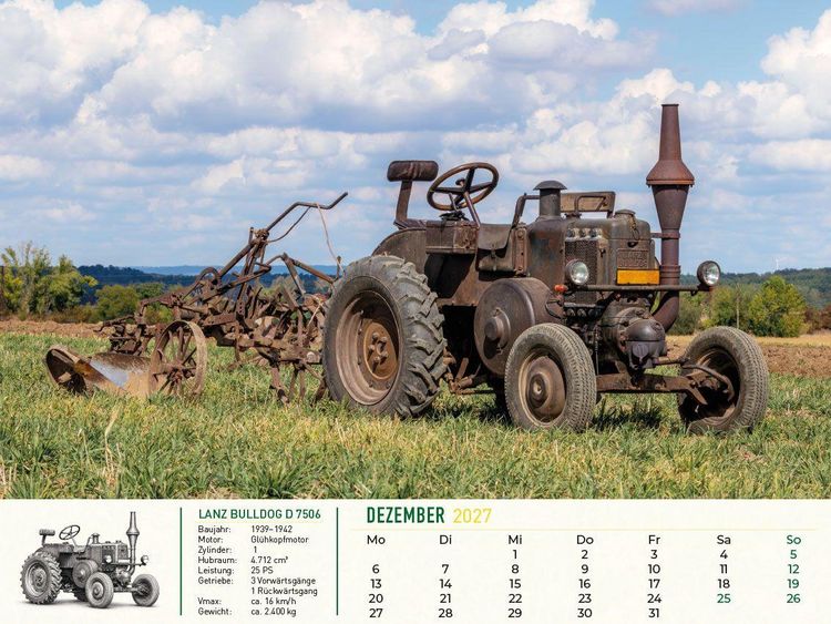 Produktbild: Lanz Bulldog - Tradition trifft Leidenschaft 2027