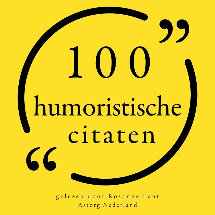 Produktbild: 100 humoristische citaten