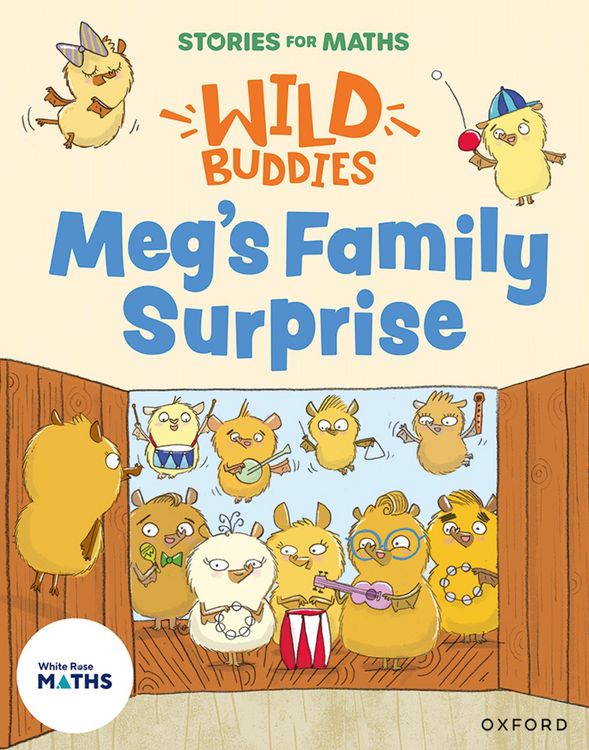 Produktbild: Stories for Maths: EYFS: Meg's Family Surprise (Building 9 and 10)