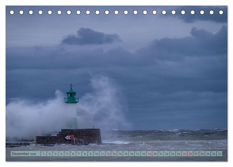 Produktbild: Impressionen aus Mecklenburg - Vorpommern (Tischkalender 2026 DIN A5 quer), CALVENDO Monatskalender