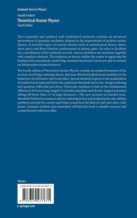 Produktbild: Theoretical Atomic Physics