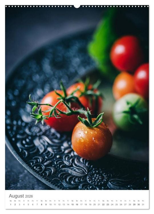 Produktbild: Mystic Food Dunkle K&uuml;chen-Stillleben (Wandkalender 2026 DIN A2 hoch), CALVENDO Monatskalender