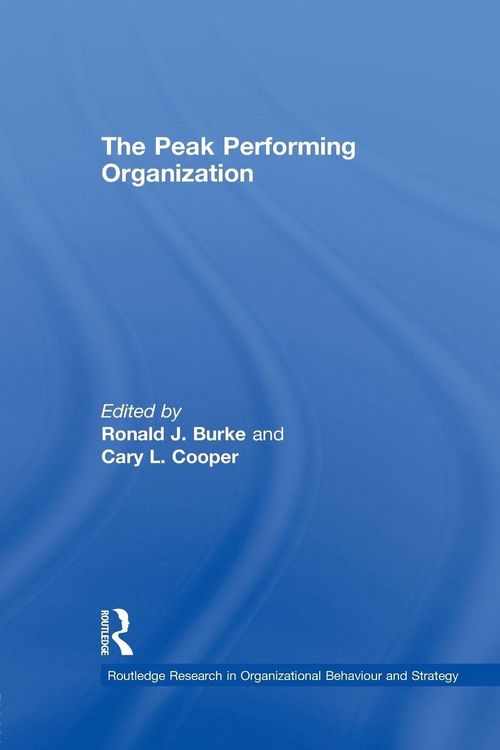 Produktbild: The Peak Performing Organization