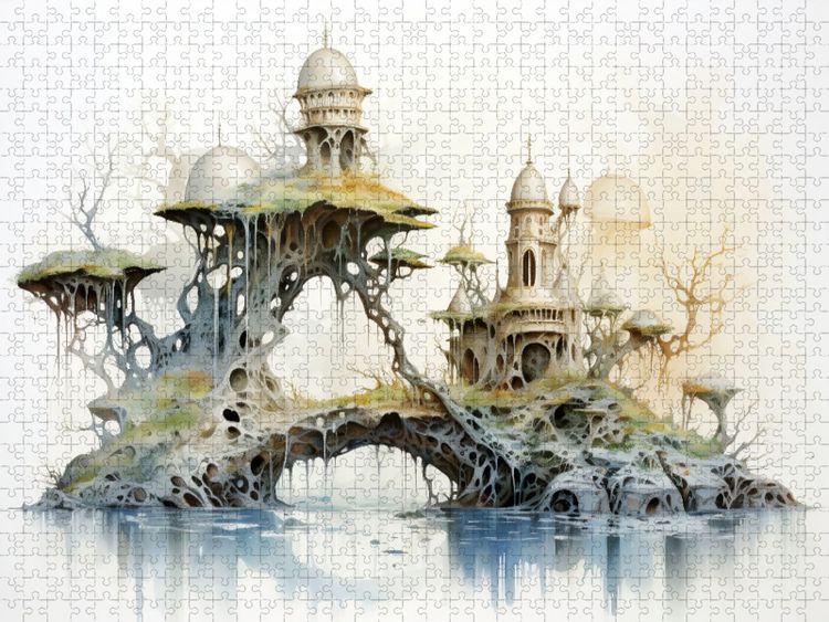 Produktbild: CALVENDO Puzzle Ein Motiv aus dem Kalender "Kuriose H&auml;user" | 2000 Teile Lege-Gr&ouml;&szlig;e 90x67cm Foto-Puzzle f&uuml;r gl&uuml;ckliche Stunden