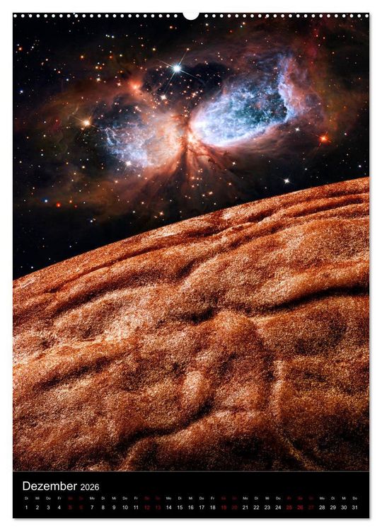 Produktbild: Mikrokosmos &ndash; Makrokosmos (Wandkalender 2026 DIN A2 hoch), CALVENDO Monatskalender