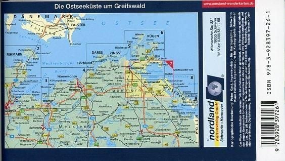 Produktbild: Die Ostseek&uuml;ste um Greifswald, Der K&uuml;stenbereich zwischen Stralsund und Wolgast