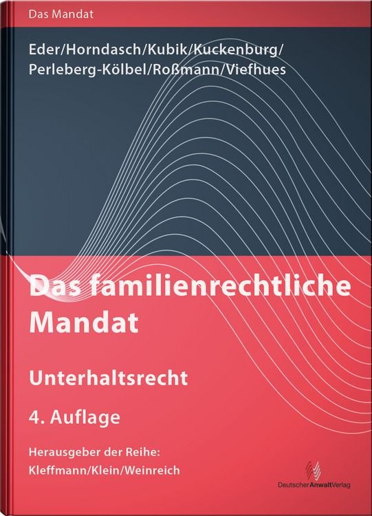 Produktbild: Das familienrechtliche Mandat - Unterhaltsrecht
