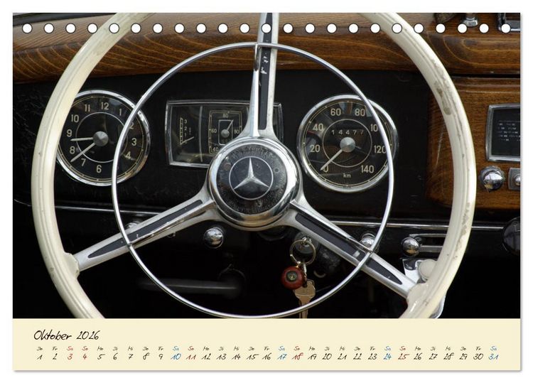 Produktbild: Klassiker mit Stern (Tischkalender 2026 DIN A5 quer), CALVENDO Monatskalender