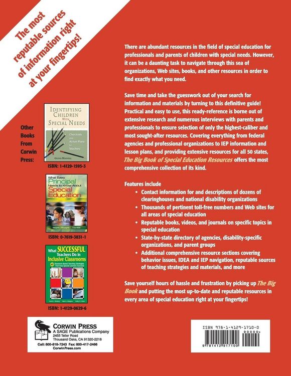 Produktbild: The Big Book of Special Education Resources
