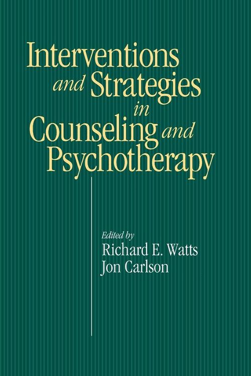 Produktbild: Intervention & Strategies in Counseling and Psychotherapy
