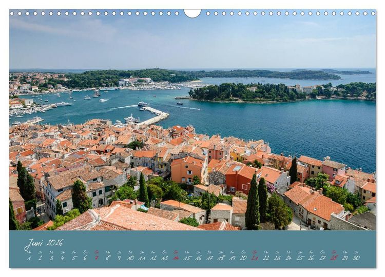 Produktbild: Wundersch&ouml;nes Istrien (Wandkalender 2026 DIN A3 quer), CALVENDO Monatskalender