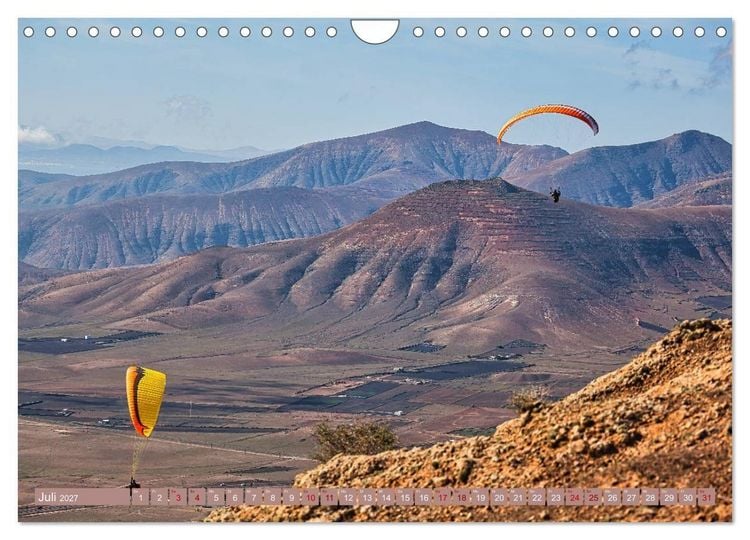 Produktbild: Idyllische Vulkaninsel Lanzarote (Wandkalender 2027 DIN A4 quer), CALVENDO Monatskalender