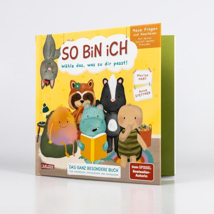 Produktbild: So bin ich - Neue Fragen und Abenteuer mit deinen tierisch besten Freunden