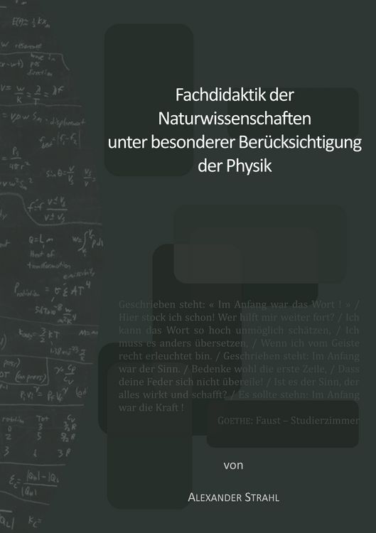 Produktbild: Fachdidaktik der Naturwissenschaften unter besonderer Ber&uuml;cksichtigung der Physik