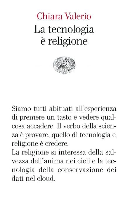 Produktbild: La tecnologia &egrave; religione