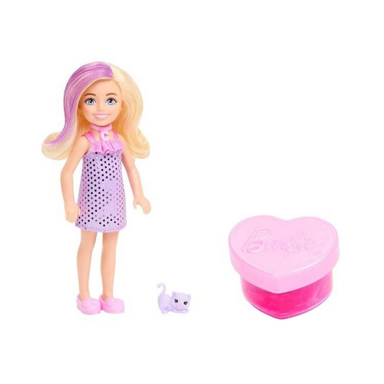 Produktbild: Barbie Chelsea Party Unboxed Glam Party 3fach sortiert