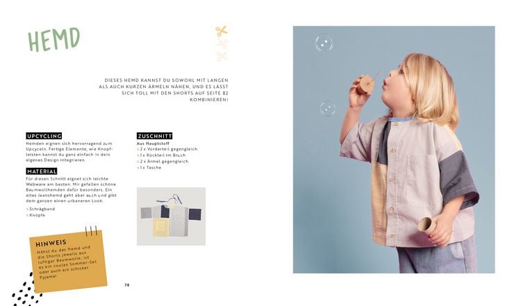 Produktbild: Patchwork &ndash; Kinderkleidung n&auml;hen