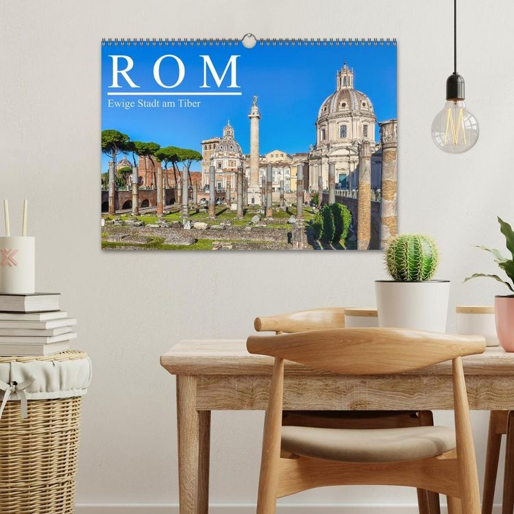 Produktbild: Rom - Ewige Stadt am Tiber (Wandkalender 2027 DIN A3 quer), CALVENDO Monatskalender