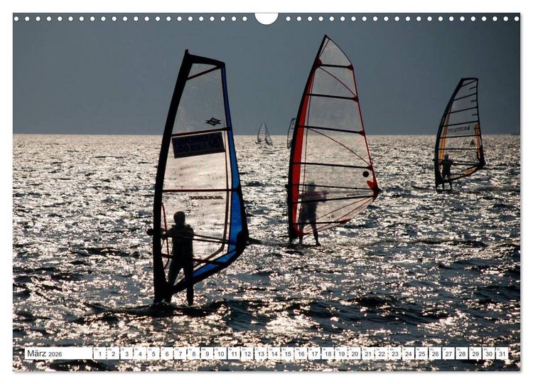 Produktbild: Traumkulisse Gardasee (Wandkalender 2026 DIN A3 quer), CALVENDO Monatskalender