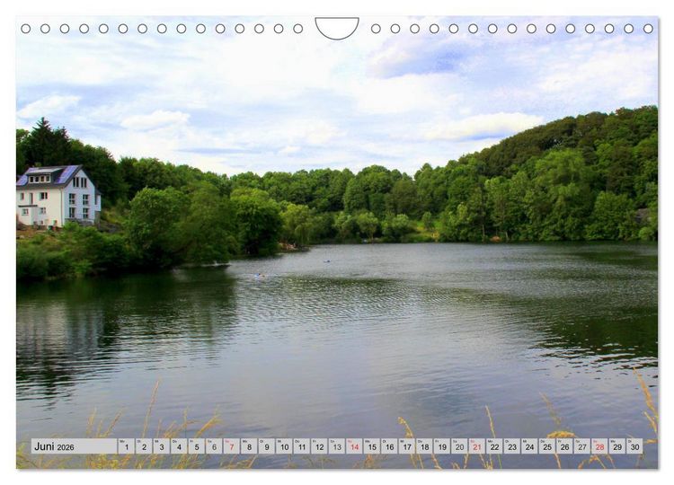 Produktbild: Traumhafte Eifel - In der Vulkaneifel unterwegs (Wandkalender 2026 DIN A4 quer), CALVENDO Monatskalender