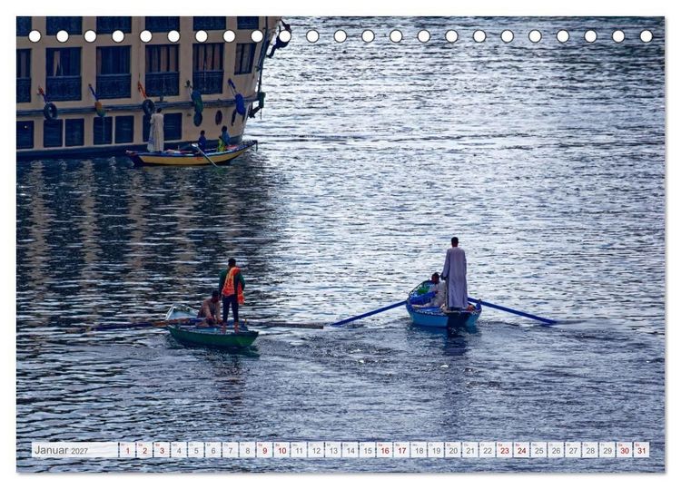 Produktbild: &Auml;gypten Abseits der Pyramiden - Eine Reise durch das Herz des Orients (Tischkalender 2027 DIN A5 quer), CALVENDO Monatskalender