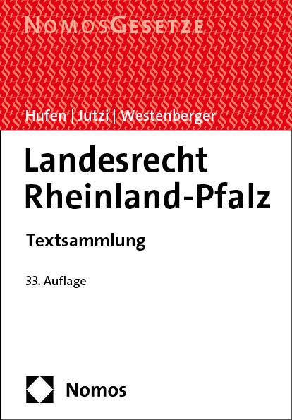 Produktbild: Landesrecht Rheinland-Pfalz