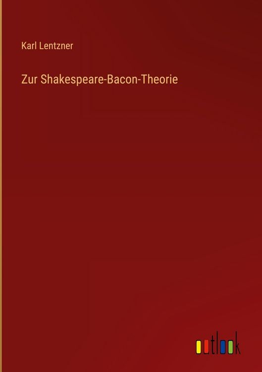 Produktbild: Zur Shakespeare-Bacon-Theorie