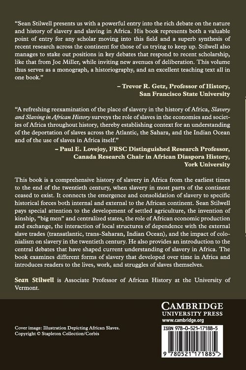 Produktbild: Slavery and Slaving in African History