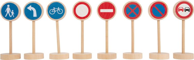 Produktbild: Verkehrsschilder-Set