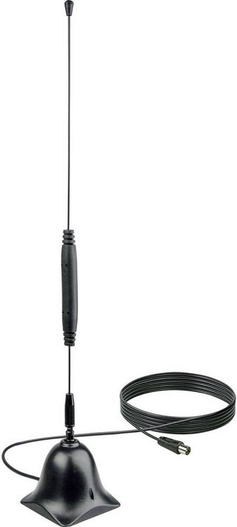 Produktbild: Schwaiger ANT04DTA 031 Aktive DVB-T/T2-Stabantenne Innenbereich Verst&auml;rkung: 22 dB Schwarz