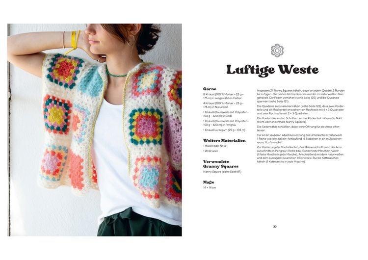 Produktbild: Poppige Granny Squares - echt kultig h&auml;keln